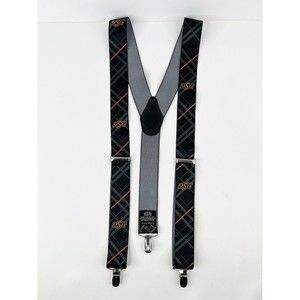 Oklahoma State Cowboys OSU Eagles Wings Suspenders Oxford Adjustable